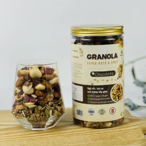 Granola chocolate – một phiên bản yêu thích của nhiều người.
