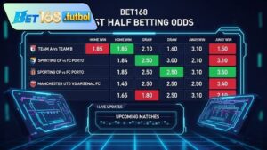 Cách đọc kèo hiệp 1 Bet168